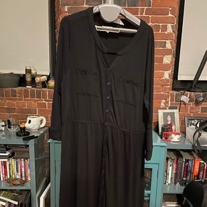 Lany Knit Shirt Dress